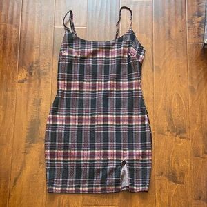 Better Be Plaid Mini Dress